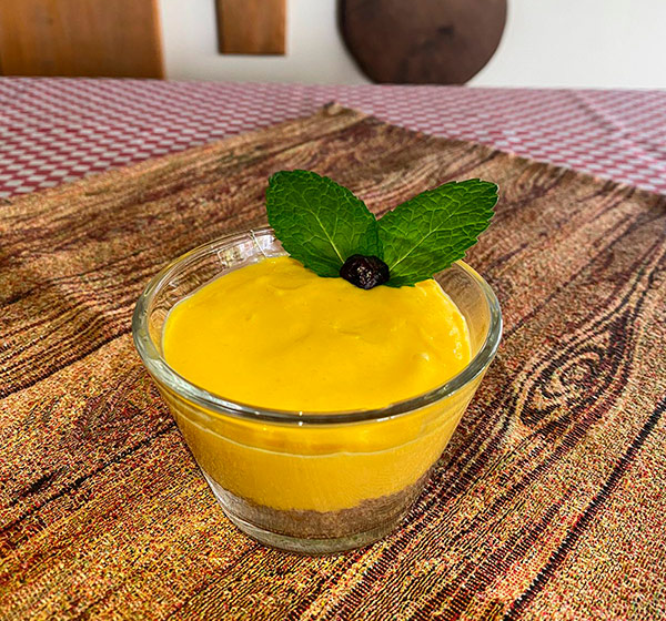 Mousse de mango